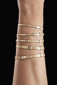 DIAMOND THIN ENDLESS WIRE BRACELET 6