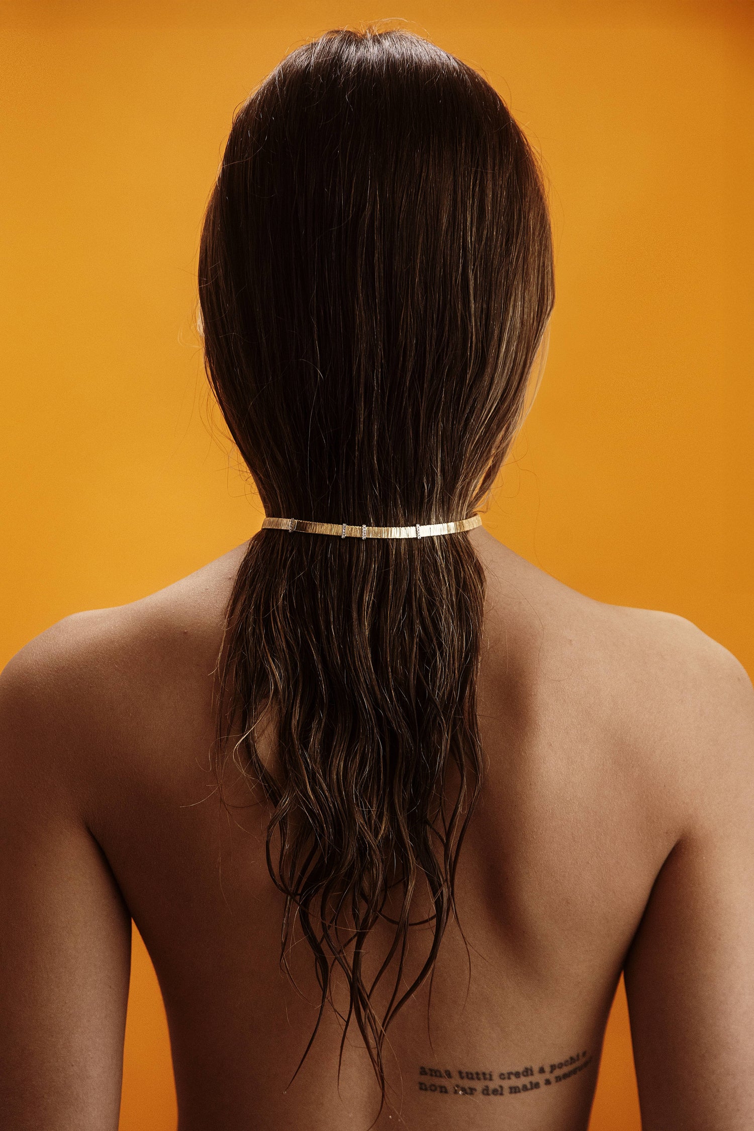 DIAMOND THIN ENDLESS WIRE NECKLACE