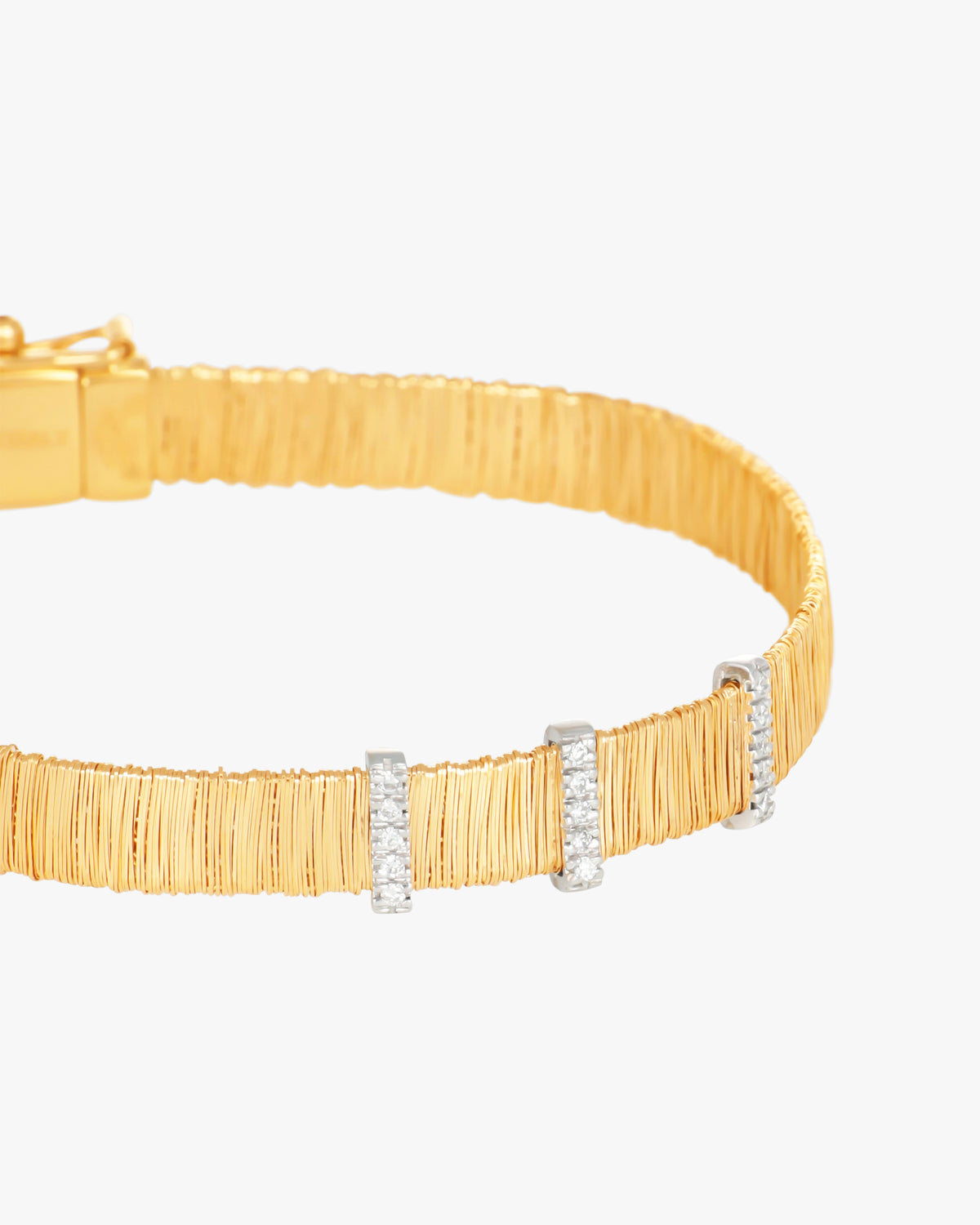 DIAMOND ENDLESS WIRE BRACELET 3