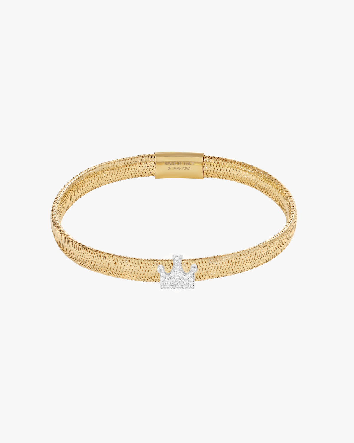 BRIGHT FUTURE CHARM BAND BRACELET - White