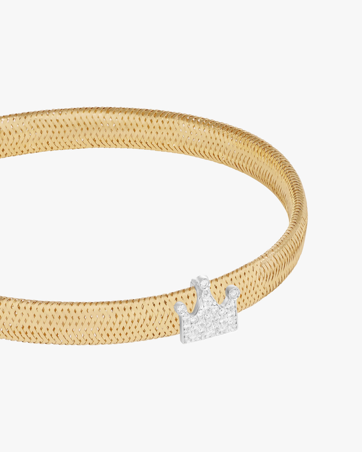 BRIGHT FUTURE CHARM BAND BRACELET - White