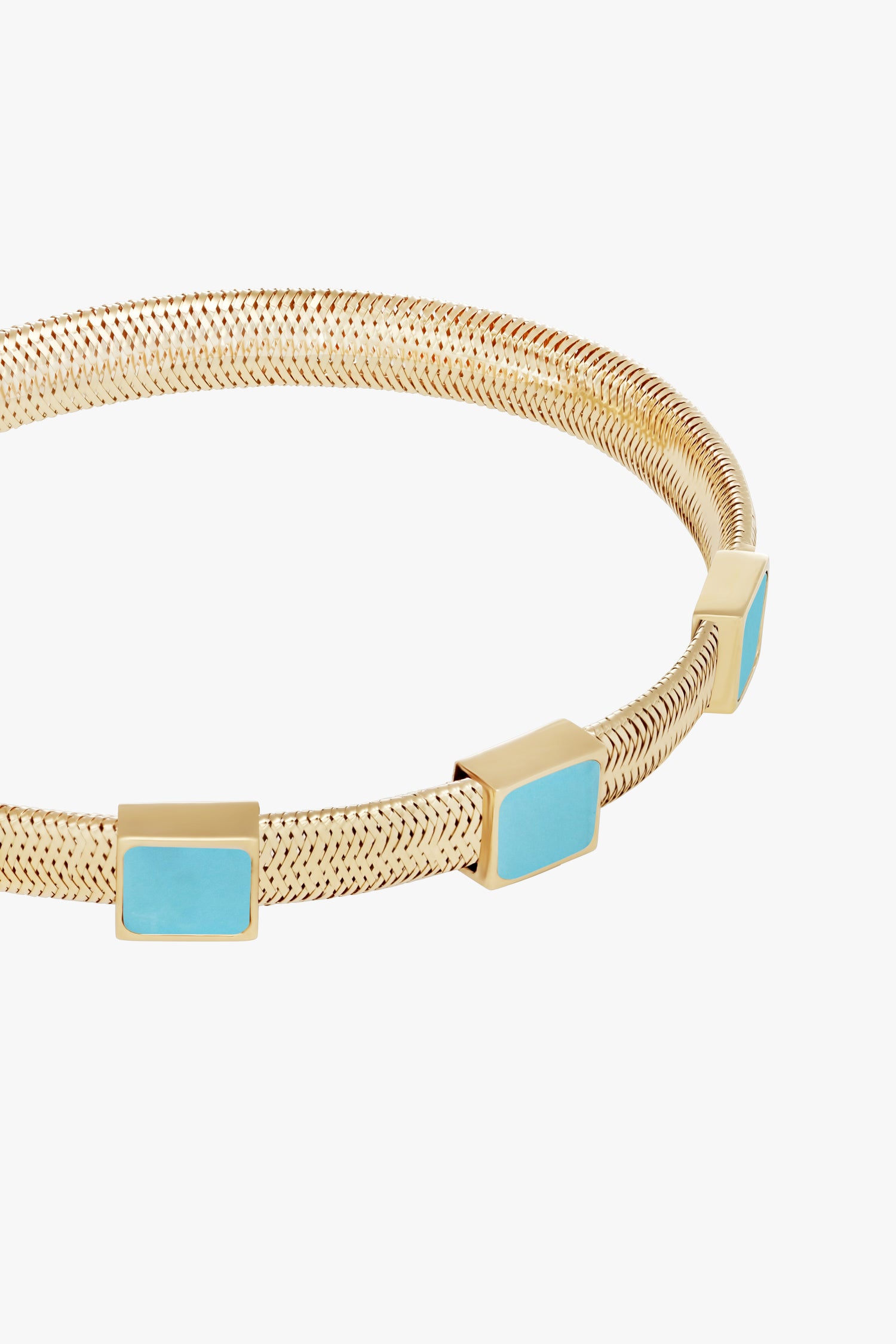 TRINITY SQUARED BAND BRACELET