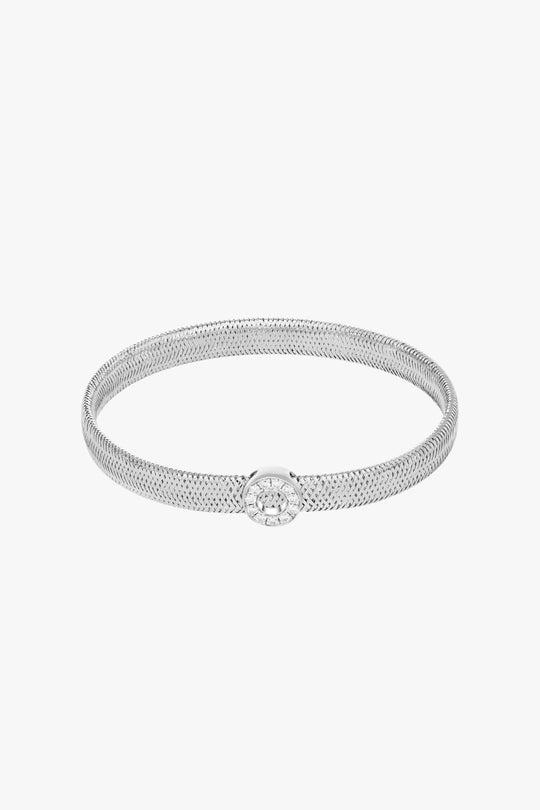 DIAMOND CIRCLE FLEX BRACELET