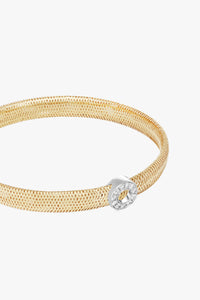 DIAMOND CIRCLE FLEX BRACELET