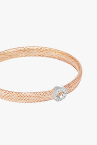 DIAMOND CIRCLE FLEX BRACELET