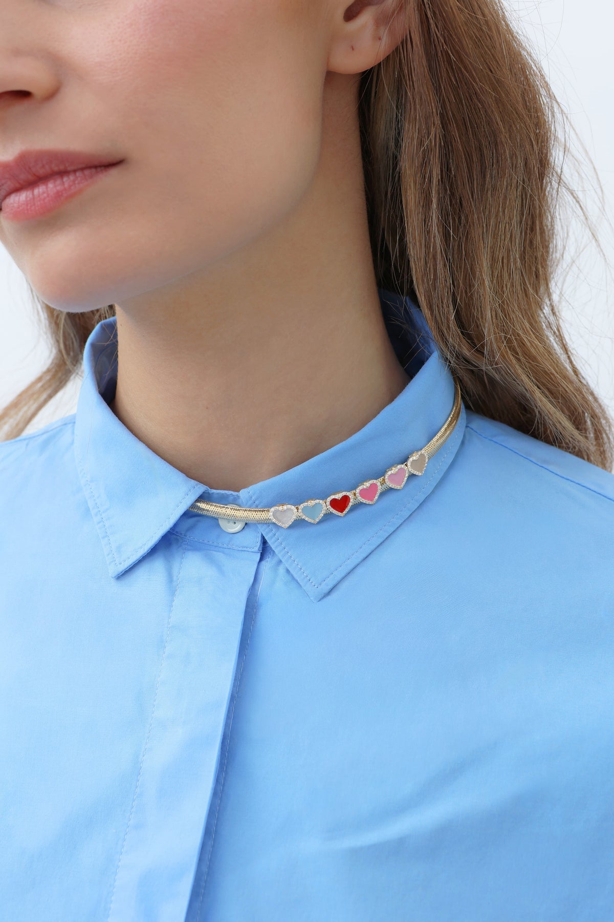KEEP CLOSE BAND NECKLACE