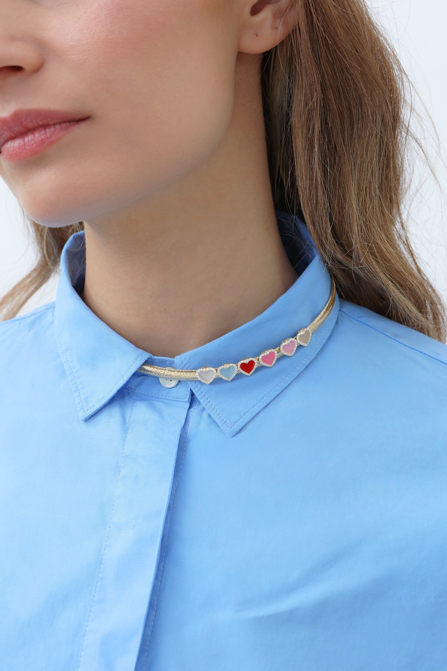 KEEP CLOSE BAND NECKLACE