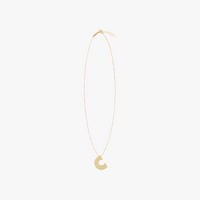 CHUNKY LETTER NECKLACE