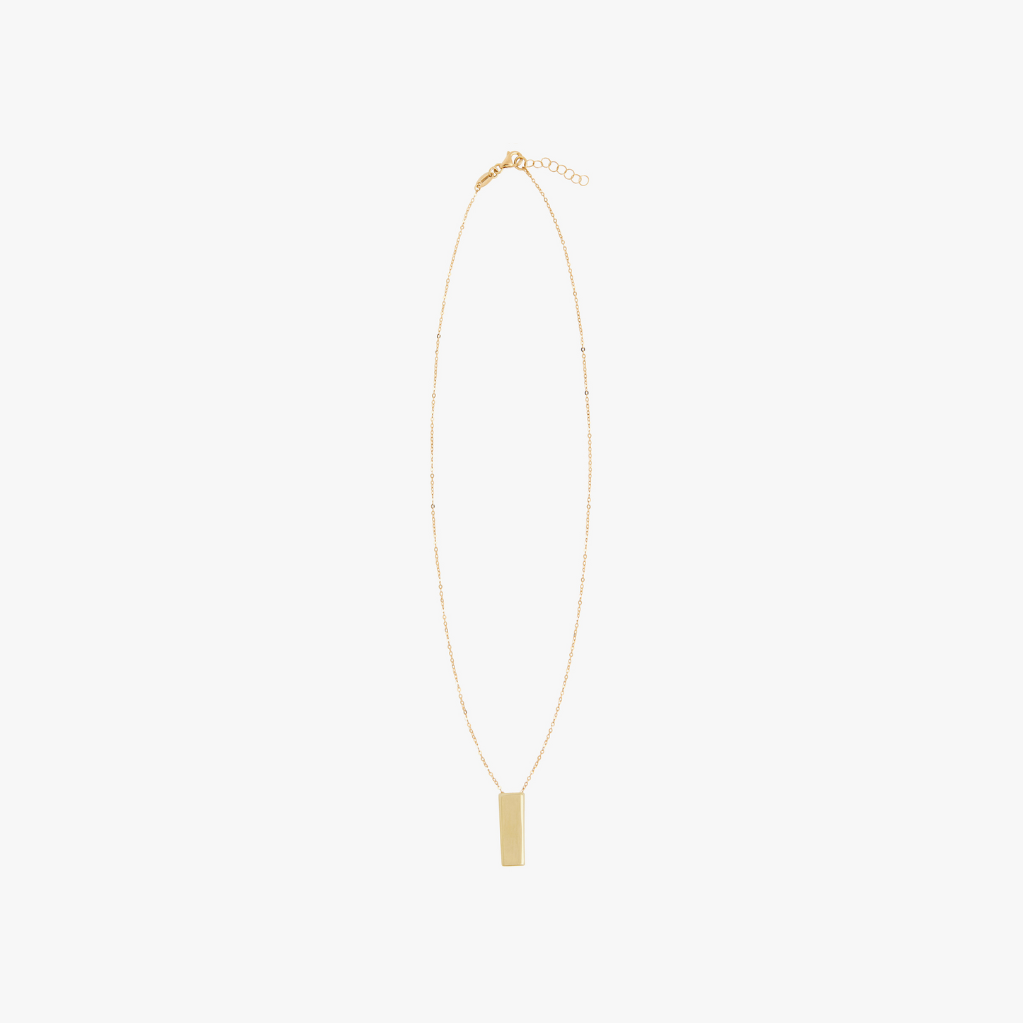 CHUNKY LETTER NECKLACE