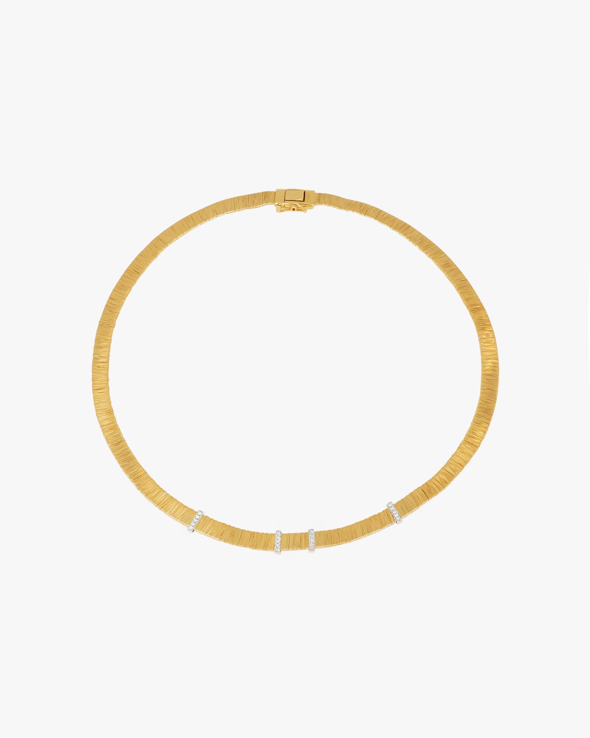 DIAMOND ENDLESS WIRE NECKLACE