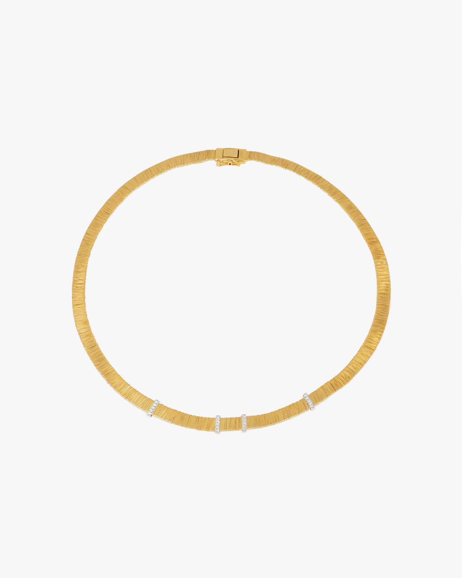 DIAMOND ENDLESS WIRE NECKLACE