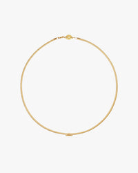 KEEP CLOSE CHARM BAND NECKLACE - Fuchsia