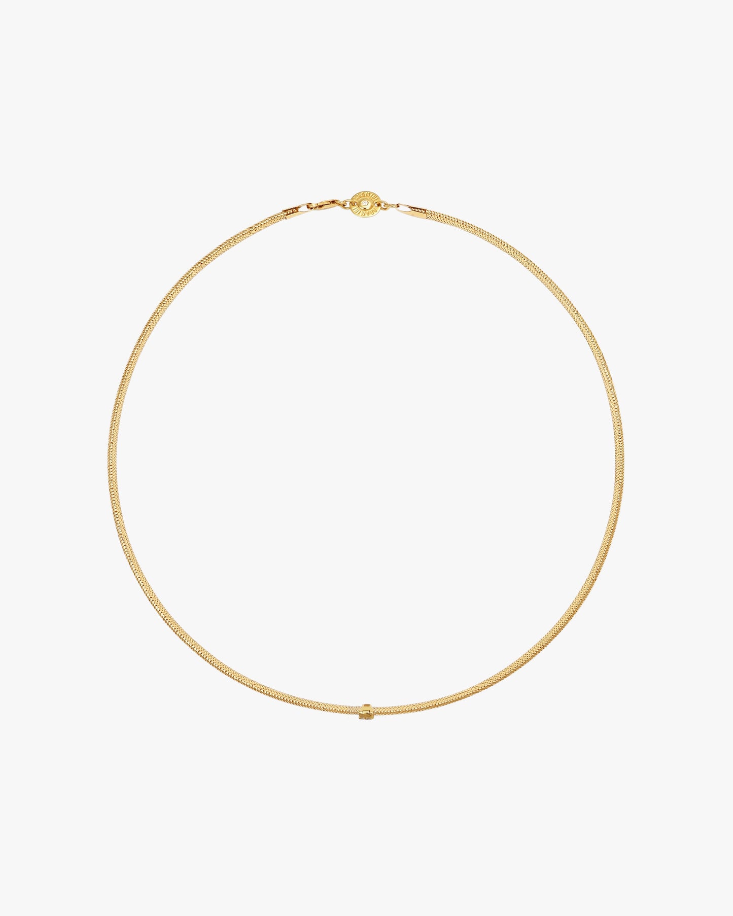 RIDE THE WAVE CHARM BAND NECKLACE - Yellow