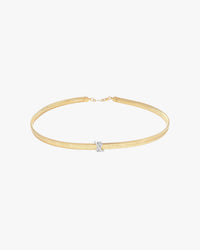 TIED TO YOU CHARM BAND NECKLACE - White