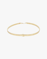 TIED TO YOU CHARM BAND NECKLACE - Yellow