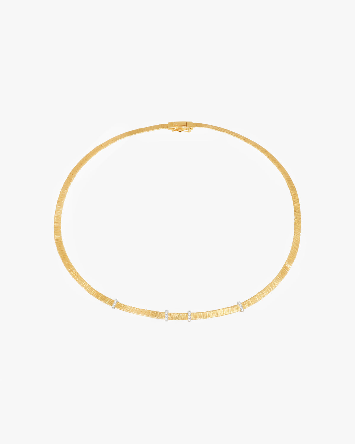 DIAMOND THIN ENDLESS WIRE NECKLACE