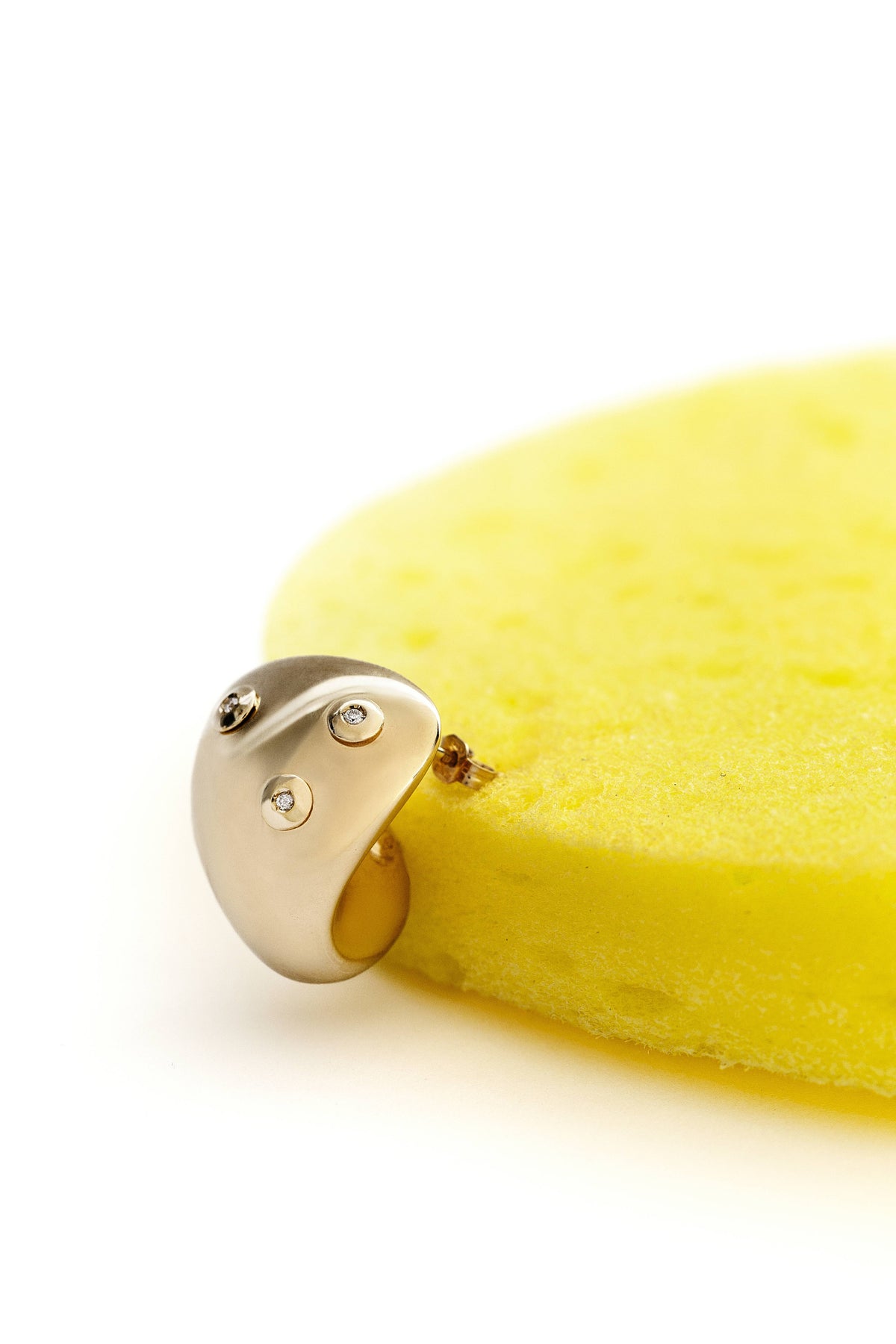 DIAMOND MELTED EARRINGS