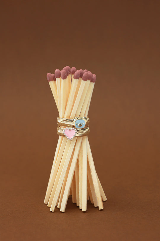 TENDER BEAR RIBBON RING