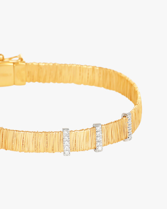 DIAMOND ENDLESS WIRE BRACELET 3