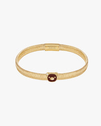 TENDER BEAR CHARM BAND BRACELET - Brown