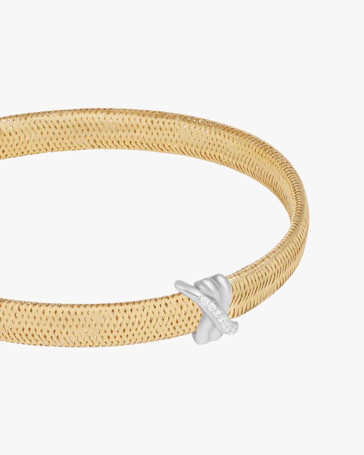 TIED TO YOU CHARM BAND BRACELET - White