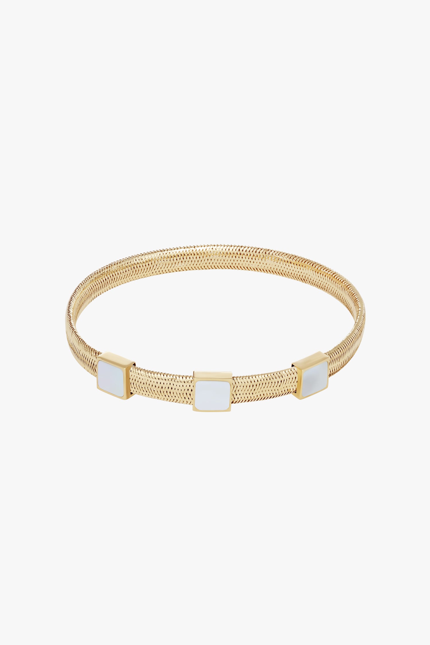 TRINITY SQUARED BAND BRACELET