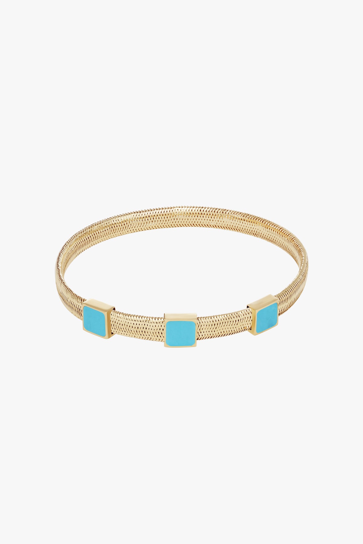 TRINITY SQUARED BAND BRACELET