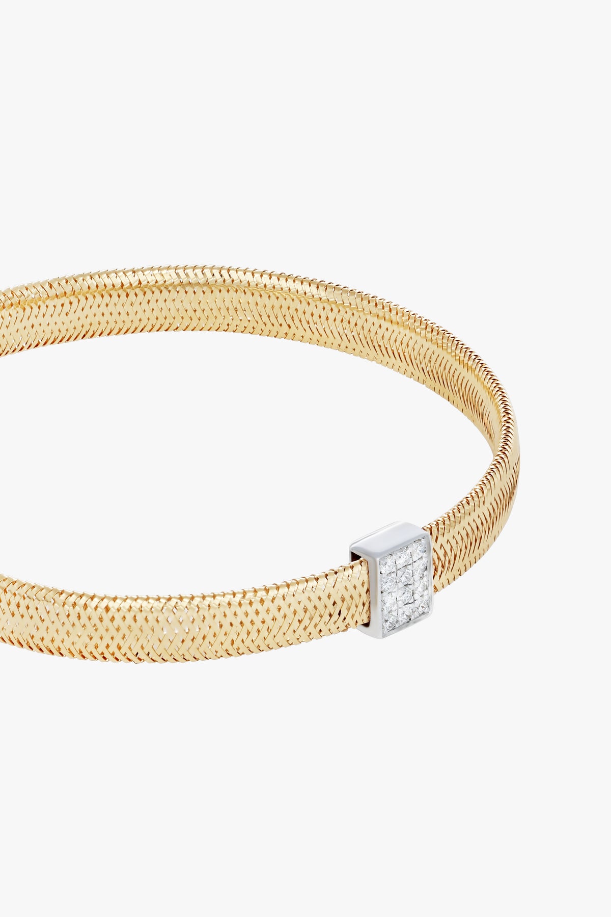 DIAMOND BAR FLEX BRACELET