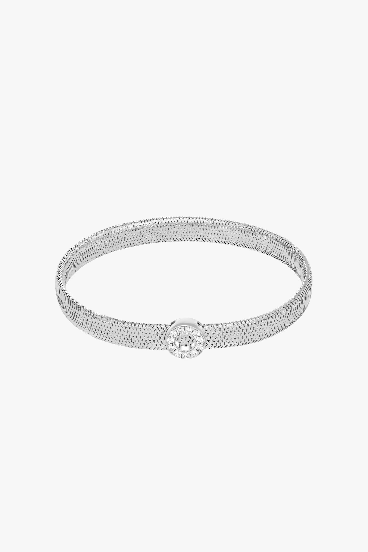 DIAMOND CIRCLE FLEX BRACELET