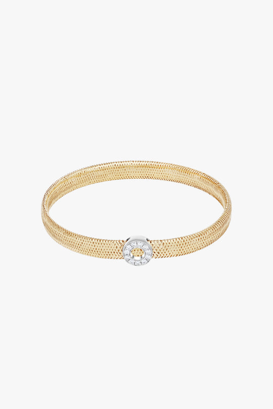 DIAMOND CIRCLE FLEX BRACELET