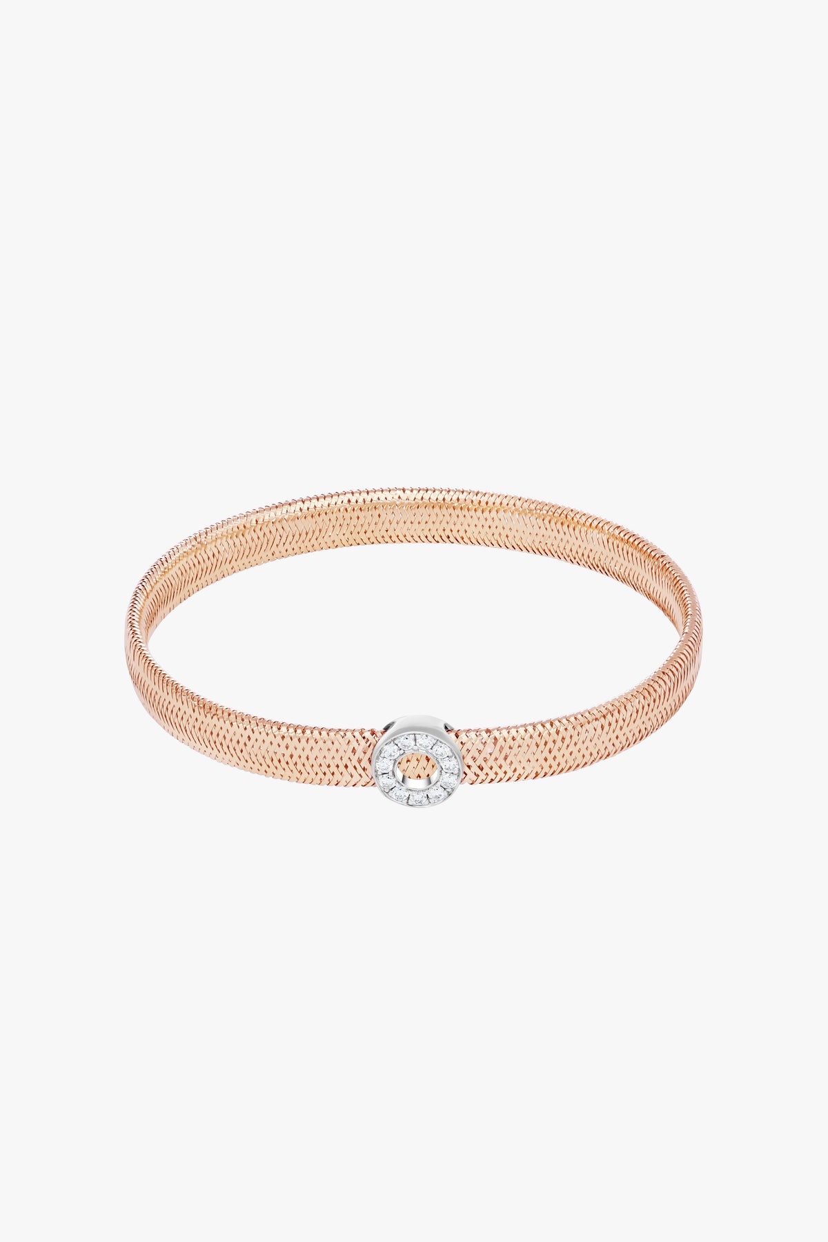 DIAMOND CIRCLE FLEX BRACELET