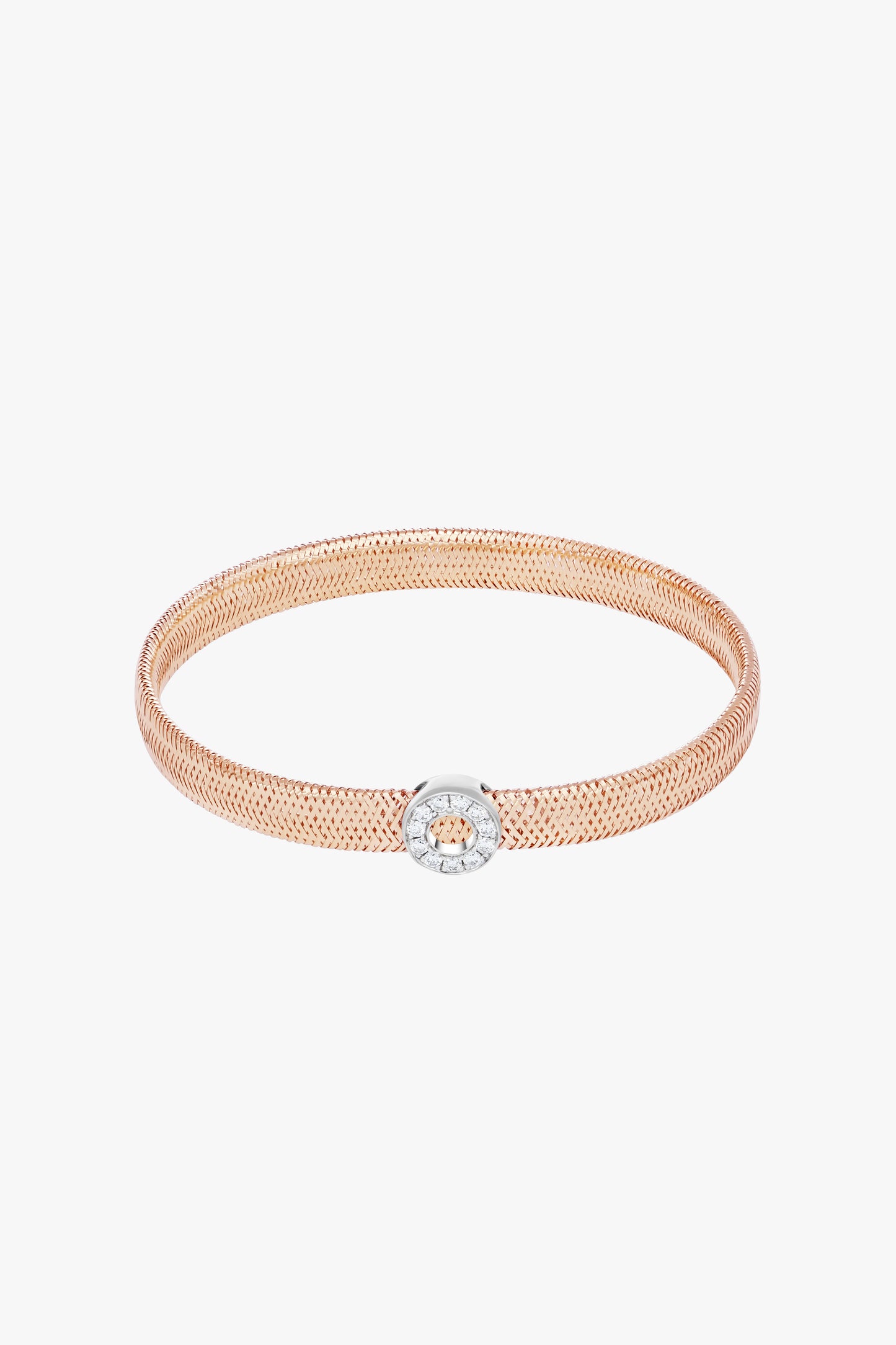 DIAMOND CIRCLE FLEX BRACELET
