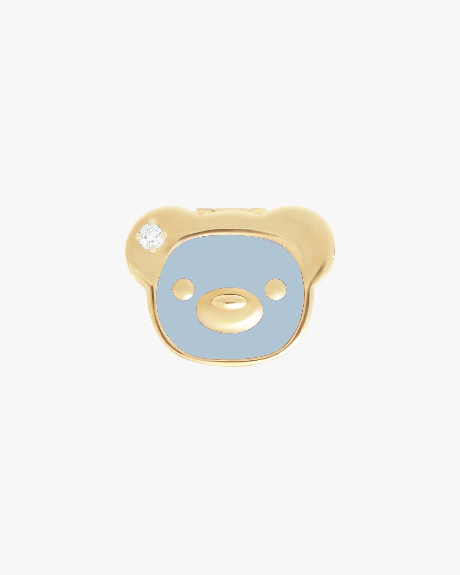 TENDER BEAR CHARM - Light Blue