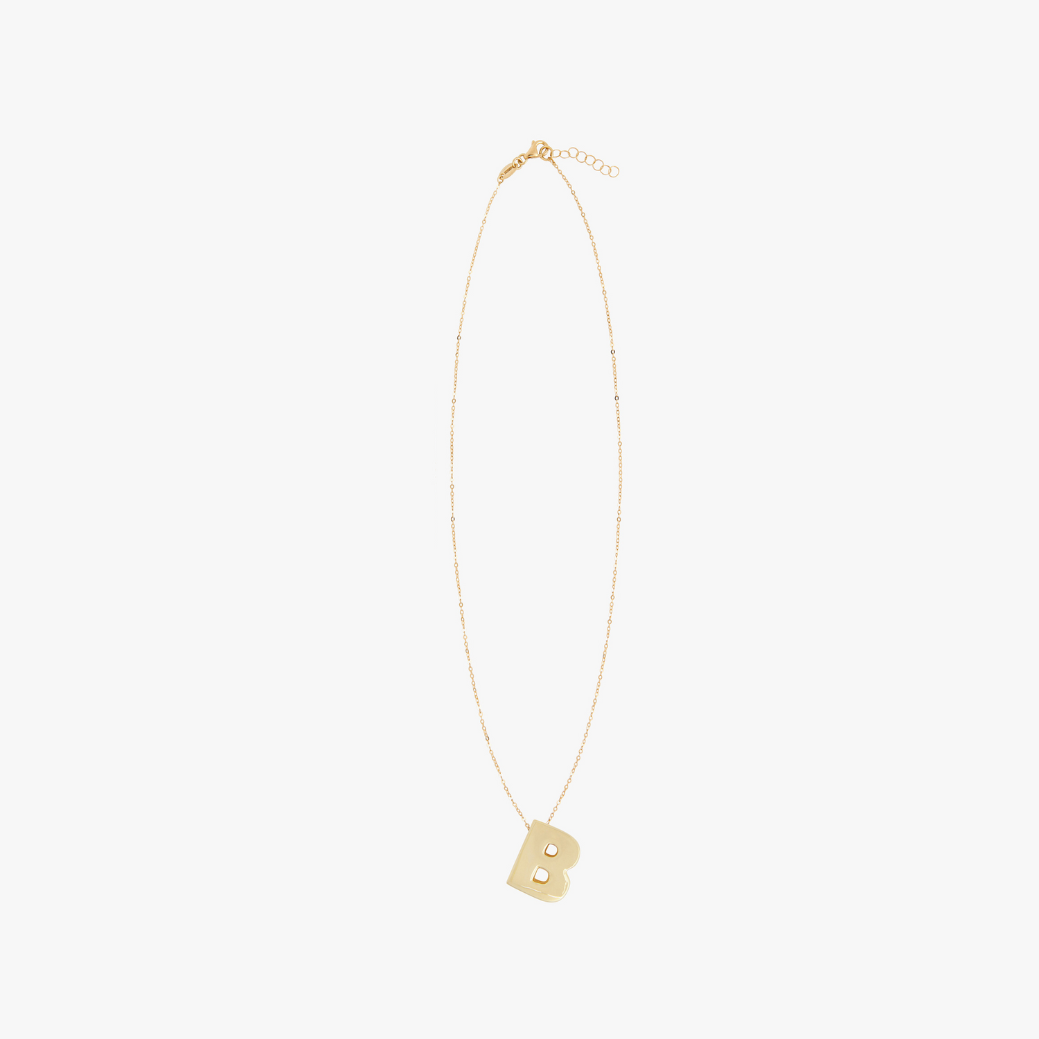 CHUNKY LETTER NECKLACE