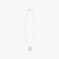 CHUNKY LETTER NECKLACE