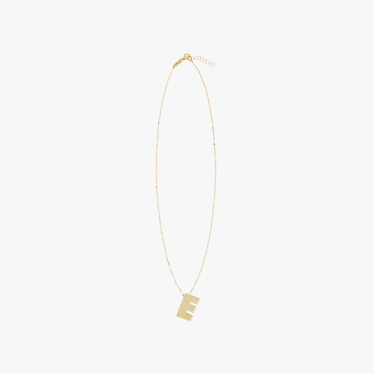 CHUNKY LETTER NECKLACE