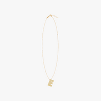 CHUNKY LETTER NECKLACE
