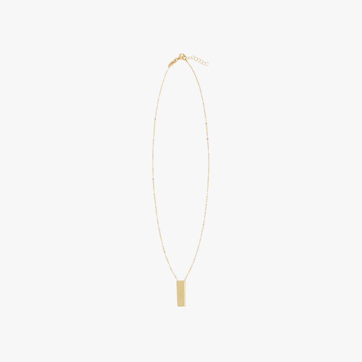 CHUNKY LETTER NECKLACE