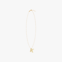 CHUNKY LETTER NECKLACE
