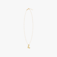 CHUNKY LETTER NECKLACE
