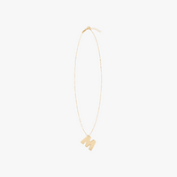 CHUNKY LETTER NECKLACE