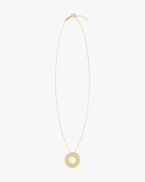CHUNKY LETTER NECKLACE