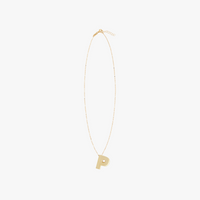 CHUNKY LETTER NECKLACE
