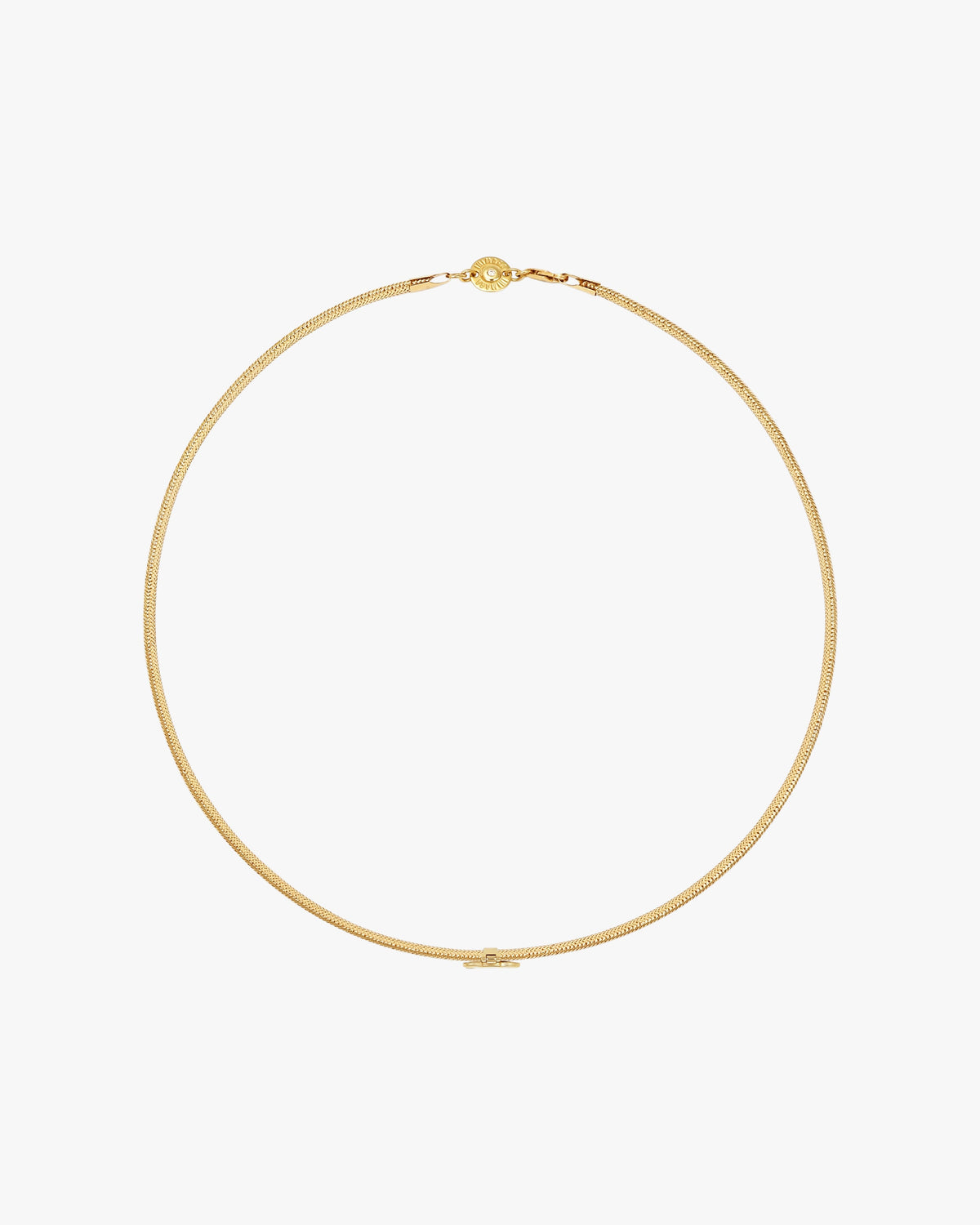 TENDER BEAR CHARM BAND NECKLACE - Light Blue