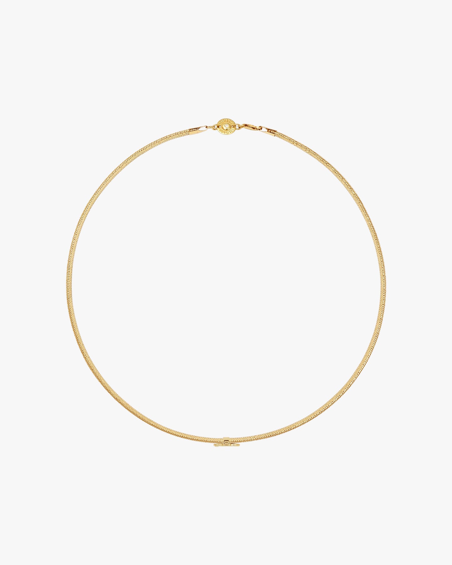 TENDER BEAR CHARM BAND NECKLACE - Light Blue