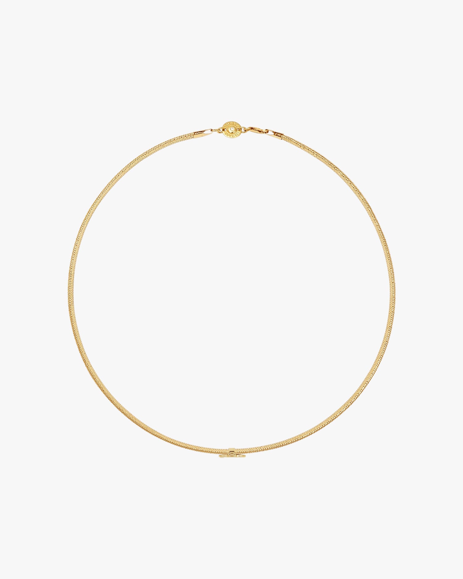 TENDER BEAR CHARM BAND NECKLACE - Light Blue