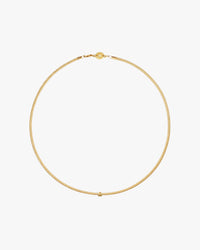 RIDE THE WAVE CHARM BAND NECKLACE - Yellow