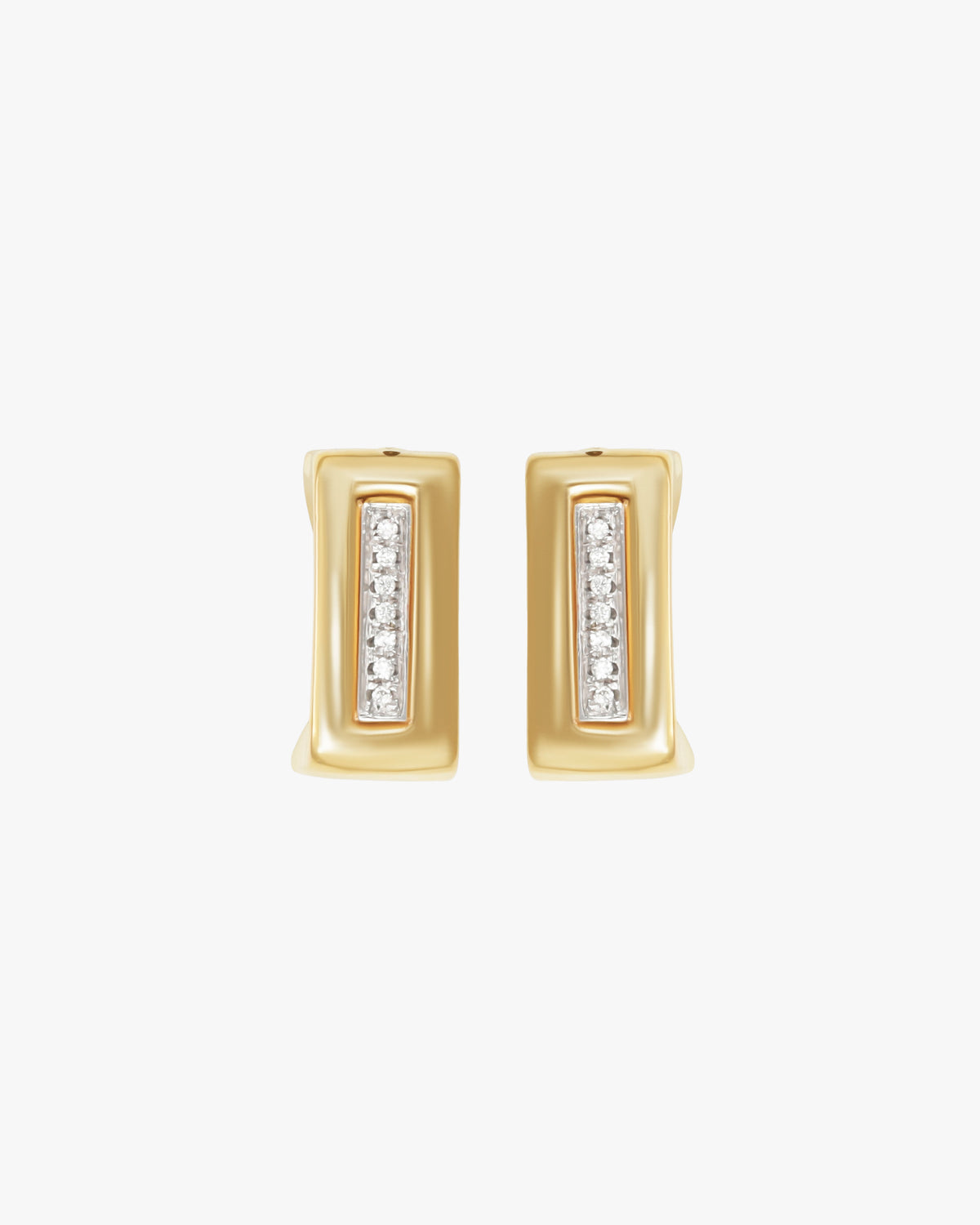 DIAMOND PUZZLE EARRINGS