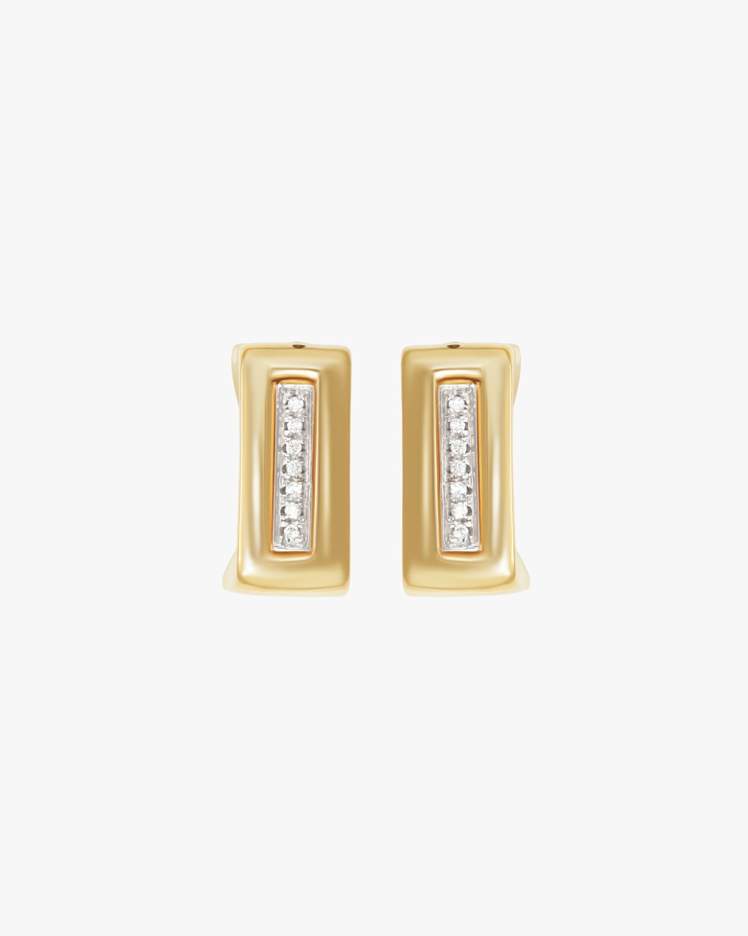 DIAMOND PUZZLE EARRINGS