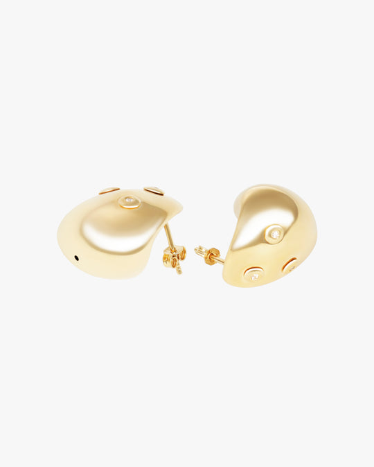 DIAMOND MELTED EARRINGS